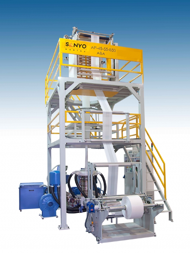 A-B-A W-900 CoEx Film Machine