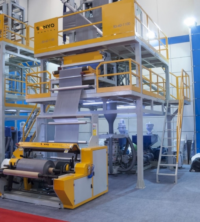 A-B-A W-1600 CoEx Film Machine